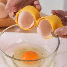 1pc Egg Shell Opener, Kitchen & Restaurant Easy Peel Egg Separator Handheld Egg Cracker, Multifunctional Egg Cutter Egg Opener And Separator, Easy To Clean Manual Kitchen Separator Tool, Suitable For Cooking Camping Kitchen Gadgets, Efficient Home Cooking Egg Cracker, Practical Kitchen Utensil | Easy To Clean Material - Multicolor - View 6