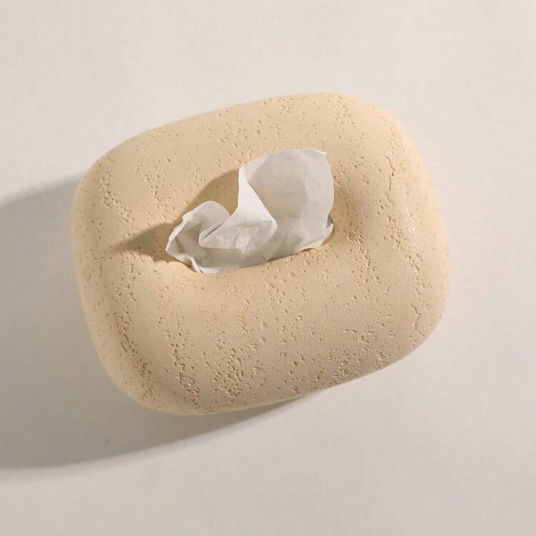 奢華樹脂仿石面紙巾盒蓋，創意裝飾面紙巾架，北歐極簡正方形面紙盒，適合客廳或臥室，實用美觀的節日或入厝禮物 - 1pc - 查看 7
