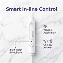 Earphone Jepit Terbuka Berkabel | Pas Tanpa Tekanan di Telinga dengan Konektor Ganda 3.5mm & Type-C, Mikrofon HD dan Kontrol In-Line Cerdas, Transmisi Suara Terarah, Universal untuk Olahraga, Bermain Game, Ponsel Pintar & Laptop - View 9