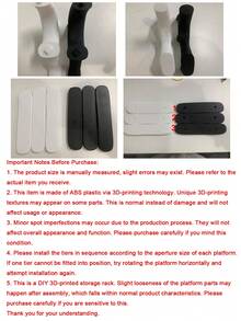 3層展示架 DIY小型塑膠組裝收納架，適用於浴室梳妝台、化妝品、香水、指甲油、保養品試用裝、桌面文具、迷你公仔與收藏品、園藝裝飾 - A - 查看 10