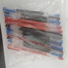 DOWMOO Innovative And Durable Gel Pens, Black, Red And Blue, Full Needle Tip, European Standard Bullet Tip, Stationery For Office And Study Use, High Appearance Stationery For Students - Round - View 10