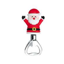 1pc Santa Claus Creative Bottle Opener, Kitchen Gadget, Effortless And Easy To Use, Ultra-Light And Compact, Perfect For Costume Parties, Home Kitchen, Backyard Gatherings, And More, Can Be Hung Up As A Cute Decoration When Not In Use - Multicolor - View 6