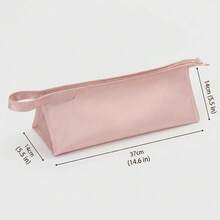 1pc Hair Styling Tool Storage Bag, Waterproof Travel Organizer Box, Suitable For Hair Dryer, Curling Iron, Straightener, Multi-Compartment Black Handheld Storage Bag With Handle, For Bathroom Vanity Use, Luggage Packing Accessory - Multiple Styles and Colors - View 3