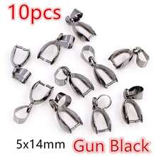 10pcs Pendants Clasps Clips Bails Connectors Charm For Necklace Bracelet DIY Jewelry Making Findings - Pendant Bails - View 13