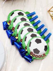 1/2/6/12pcs Sports Soccer Birthday Party Cheer Fun Props Blow-Up Dragon - Multicolor - View 6