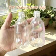 1 buah Mainan Remas Botol Susu DIY, Kulit Bola Kosong, Cangkang Bola Berongga TPR Transparan, Bahan Pereda Stres Buatan Sendiri, Aksesori Dekompresi Buatan Tangan DIY, Warna Beragam, Cocok untuk Remaja dan Dewasa - MultiWarna - View 2