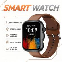 QAGSFLC Smart Watch, 1.83 Inch HD Touch Screen Smartwatch, Soft Silicone Strap, Call/Message Reminder, Pedometer, Calorie, Sports Tracking, Multiple Sports Modes, Multi-Functional Smartwatch, Unisex, Compatible With IOS And Android Phones, Perfect For Gym Daily Use And Christmas Birthday Gift - Multicolor - View 11