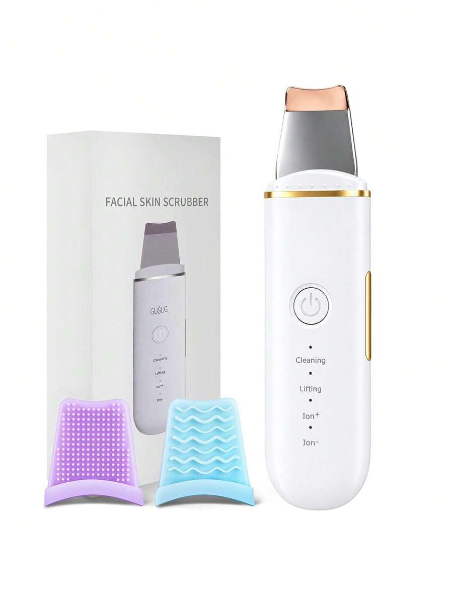Máy cạo làm sạch da mặt, máy hút mụn đầu đen làm sạch sâu lỗ chân lông, 4 chế độ, dung lượng pin 250mAh
