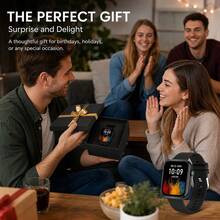 QAGSFLC Smart Watch, 1.83 Inch HD Touch Screen Smartwatch, Soft Silicone Strap, Call/Message Reminder, Pedometer, Calorie, Sports Tracking, Multiple Sports Modes, Multi-Functional Smartwatch, Unisex, Compatible With IOS And Android Phones, Perfect For Gym Daily Use And Christmas Birthday Gift - Multicolor - View 7