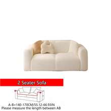 1pc Rabbit Fur Sofa Cover Cushion Protector, Warm Full Coverage Straight-Line Fixed Non-Slip Protection, Pet-Friendly, For Old Sofas, New Feeling, Autumn/Winter - Multicolor - View 10