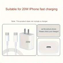 Minimalist Floral Charging Protector Case, Compatible With Apple 14/13/16/15 Series Fast Charging Adapter, 20W Charger Protector Case, Ideal Gift - Multicolor - View 5