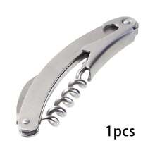1 Buah Pembuka Botol Lipat Stainless Steel yang Dipersonalisasi, Pembuka Anggur dan Bir, Penting untuk Dapur dan Restoran, Suvenir Pernikahan & Pesta - MultiWarna - View 8