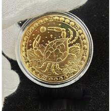 1PC-12 Zodiac Signs Lucky Coin-3D Embossed Craft-Zodiac Commemorative Coin-Party Favor-Holiday Gift-Birthday Gift-Christmas Eve Gift-Christmas Gift-Perfect Gift-Gift-Toy-Game - Multicolor - View 9
