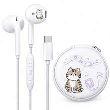 Type-C Wired Earphones, USB-C In-Ear Headphones With Stereo Bass, Suitable For IPad/Computer - View 15
