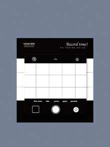 1pc Korean Ins Style Sticky Note Pad, Non-Adhesive Cute Memo Pad, Creative Simulated SMS / Camera / Gallery Interface Design, Student Planner Collage Decoration Sticky Notes, 50 Sheets, 7 Styles Available - one-size - View 11