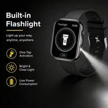 QAGSFLC Smart Watch, 1.83 Inch HD Touch Screen Smartwatch, Soft Silicone Strap, Call/Message Reminder, Pedometer, Calorie, Sports Tracking, Multiple Sports Modes, Multi-Functional Smartwatch, Unisex, Compatible With IOS And Android Phones, Perfect For Gym Daily Use And Christmas Birthday Gift - Multicolor - View 4