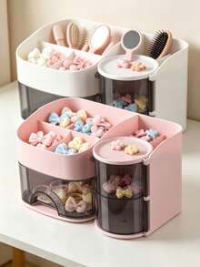 1 Piece Baby Girl Hair Accessory Storage Box – Girls' Room Decor, Newborn Essentials, Baby Girl Supplies - Multicolor - View 5