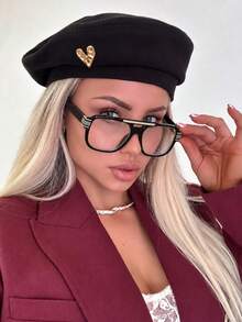 Blue Light Blocking Glasses With Storage Bag, Anti-Fatigue, Fashionable Lightweight Comfortable, No Nose Bridge Pressure For Long-Term Wear, Suitable For Various Face Shapes And Outfits, Unisex, Perfect Holiday Gift - Glasses 3 - View 6