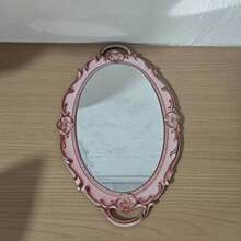 1pc European Style Jewelry Tray French Vintage Jewelry Storage Dish European Style Fruit Plate Living Room Decor Ornament Highly Attractive Fragrance Jewelry Display Tray - Pink - View 6