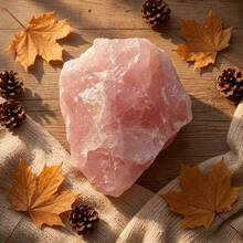 1pc Large Natural Rough Rose Quartz, Raw Rose Quartz Stone, Mineral Collection, Teaching Resources Display, Creative Gifts And Specialty Additions, - 1pc Random - View 16