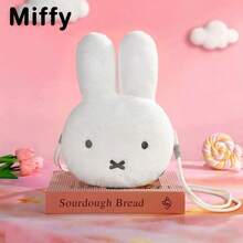 Miffy Plush Crossbody Bag, Cute Bunny Shoulder Bag, Cartoon Purse For Women And Girls - Multicolor - View 3