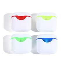 4/1 cái gọt bút chì hình tai nghe mới lỗ kép, gọt bút chì hình tai nghe Bluetooth, gọt bút chì nắp gập, gọt bút chì dễ thương, màu ngẫu nhiên - Gọt bút chì - Xem 7