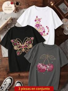 Tween Girls T-Shirts - Multicolor - View 1