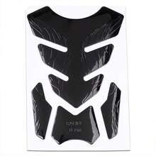 1pc Motorcycle Fishbone 3D Fuel Tank Sticker, 3D Fuel Tank Protector Decal, Gasoline Tank Protective Cover Decorative Sticker - A - View 7