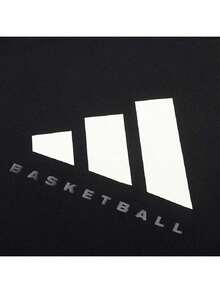 Unisex ADIDAS SS TEE Crew Neck Casual Top Sportswear Comfortable Short Sleeve KB7560 - Black/Hanyu White - View 3