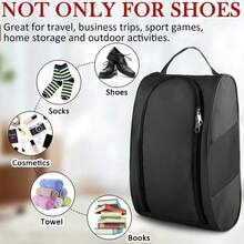 Golf Shoes Storage Bag, Golf Shoes Storage Pouch, Breathable Sports Shoes Storage Bag, Travel Shoes Storage Bag - Multicolor - View 2