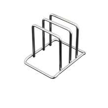 Heavy Duty Metal Cutting Board Storage Rack - Space-Saving Cabinet/Countertop Organizer With Baking Tray Rack, Sturdy Kitchen Storage Shelf (No Screws Required, Easy Assembly), Suitable For Kitchen Storage Containers And Countertop Organization - Storage Rack - View 7