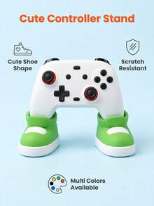 3D Printed Game Controller Stand Set Most Game Controllers Non Slip Gaming Desk Organizer Suitable For Such As Living Rooms Study Rooms And Game Rooms For Shoe Shaped Desk Gaming Controller Stand Compatible With Xbox Switch Gamers Birthday Idea Gift - Multicolor - View 6