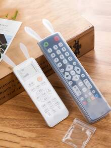 Cute Rabbit Remote Control Cover Silicone Cover Case Remote Control Cover Protective Cover Remote Protective Case Sheath Sleeve For TV Air Conditioner School Office Supplies Home Decor Organization And Storage Room Decor For Women Household Items - A - View 9