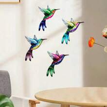 Home Decor Hummingbird Wall Hanging Ornament Decorative Pendant - Hummingbird 4PC - View 3