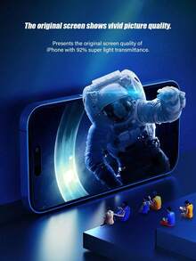 4PCS Dust-Free HD Clear Screen Protector, Compatible With IPhone 18 Pro Max/18 Pro/17/17Pro/17Air/17Pro Max/16/16Pro/16Pro Max/15/15Pro/15Pro Max/14/14Pro/14Pro Max/13/13Pro/13Pro Max/12/11/XS/8/7, Anti-Scratch, Anti-Shock, Anti-Fingerprint, Easy Installation. - Black - View 8
