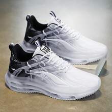 STARNOVO Fashionable Men's Sports Shoes, Great Gift For Boyfriend - White and Black - View 5