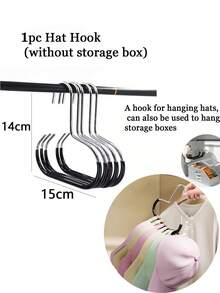 Oversized Baseball Cap Storage Box - Dust-Proof Baseball Cap Storage Box, Foldable With Transparent Window, Can Store 12-24 Caps, Suitable For Wardrobe Or Travel - Multicolor - View 16
