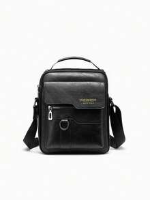 1 Buah Tas Selempang Pria untuk Kantor, Perjalanan, Bisnis, Santai, Tas Bahu, Kapasitas Besar, Tas Komputer, Tas Konferensi, Tas Kerja Perjalanan - MultiWarna - View 10