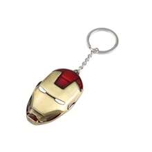 Hasbro Marvel Iron Man Zinc Alloy Keychain Pendant Creative Gift Key Ring Hanging Decoration Car Key Bag - Multiple Styles - View 5