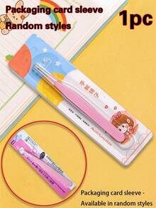2pcs/Set Stainless Steel Tweezers Set, Straight & Curved Tip Tweezers, Suitable For Scrapbooking, Stickers, Washi Tape, Multipurpose Craft DIY, Old Magazines, Photo Albums, School Supplies, Macaron Hand Tools Cooka Tweezers For Stickers, Scrapbooking, Eyelashes, Jewelry Making, Model Making - Multicolor - View 18