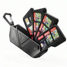 1 buah Kotak Penyimpanan Kartu Game Switch 2 OLED Lite Lintas Batas Baru, Semi-Transparan Putih/Hitam, Tahan Guncangan, Tahan Air, Tahan Debu, Kotak Penyimpanan Kartu Memori - Praktis - Hadiah - Kotak Penyimpanan Kartu Game - MultiWarna - View 4