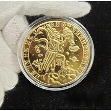 1PC-12 Zodiac Signs Lucky Coin-3D Embossed Craft-Zodiac Commemorative Coin-Party Favor-Holiday Gift-Birthday Gift-Christmas Eve Gift-Christmas Gift-Perfect Gift-Gift-Toy-Game - Multicolor - View 19