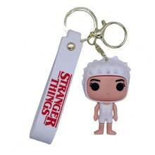 Hasbro Cartoon Character Stranger Things Figurine Keychain Pendant Bag Car Key Chain Accessory - Multi-color - View 5