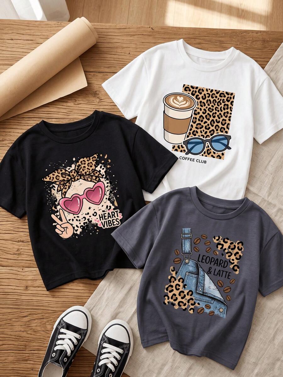 Tween Girls T-Shirts - Multicolor - View 1