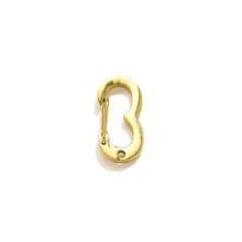 1pc Stainless Steel Number Spring Clasp, Gold & Silver Digit 0-9 Carabiner, Number Shape Snap Hook For DIY Necklace Bracelet Keychain Jewelry Making - Buckle - View 25