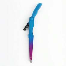 MyAoKuE-Up 1 PC Three-In-One Eyebrow Frame - Convenient To Carry, Multi-Functional Tool. Precise Eyebrow Shaping, Easy To Use, Essential Tool For Girls. - Multicolor - View 15