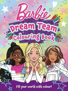 Barbie Dream Team Colouring Book - Single Book - View 2
