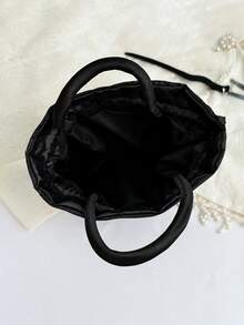 Mini Elegant Floral Embroidered Drawstring Bucket Bag, Mother's Day Gift, Fashion Drawstring Handbag, Phone Coin Purse, Suitable For Daily Use, Double Handle Wallet, Holiday/Wedding Choice - Multicolor - View 7