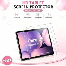 2 Paket Pelindung Layar Kaca Tempered Kompatibel dengan Galaxy Tab S9 S8 S7 11 Inci, Film HD 9H X0 X700 T870 Aksesoris - Putih - View 21