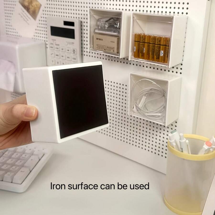 16-Pair Magnets - Flexible Magnetic Stickers, No Residue, Easy To Remove And Reapply, Suitable For Refrigerators, Whiteboards, Bulletin Boards, Offices, Homes - Self-Adhesive Magnetic Strips For Organization, Posters, Notes - Suitable For Home - Multicolor - View 1
